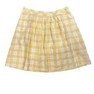 Lilly Pulitzer Gingham Skirts With Pockets. Size 14. 32” Waist 21” Length EUC